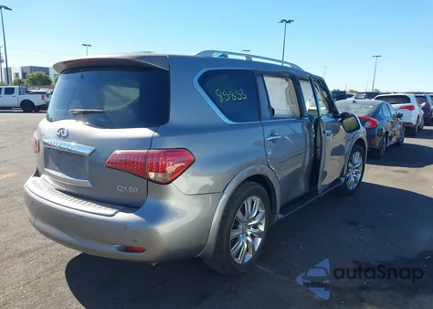 2014 Infiniti Qx80 из США, поврежденный, VIN JN8AZ2ND3E9751442